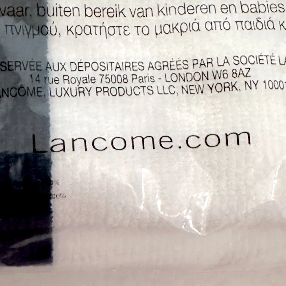 Lancome stylish terry